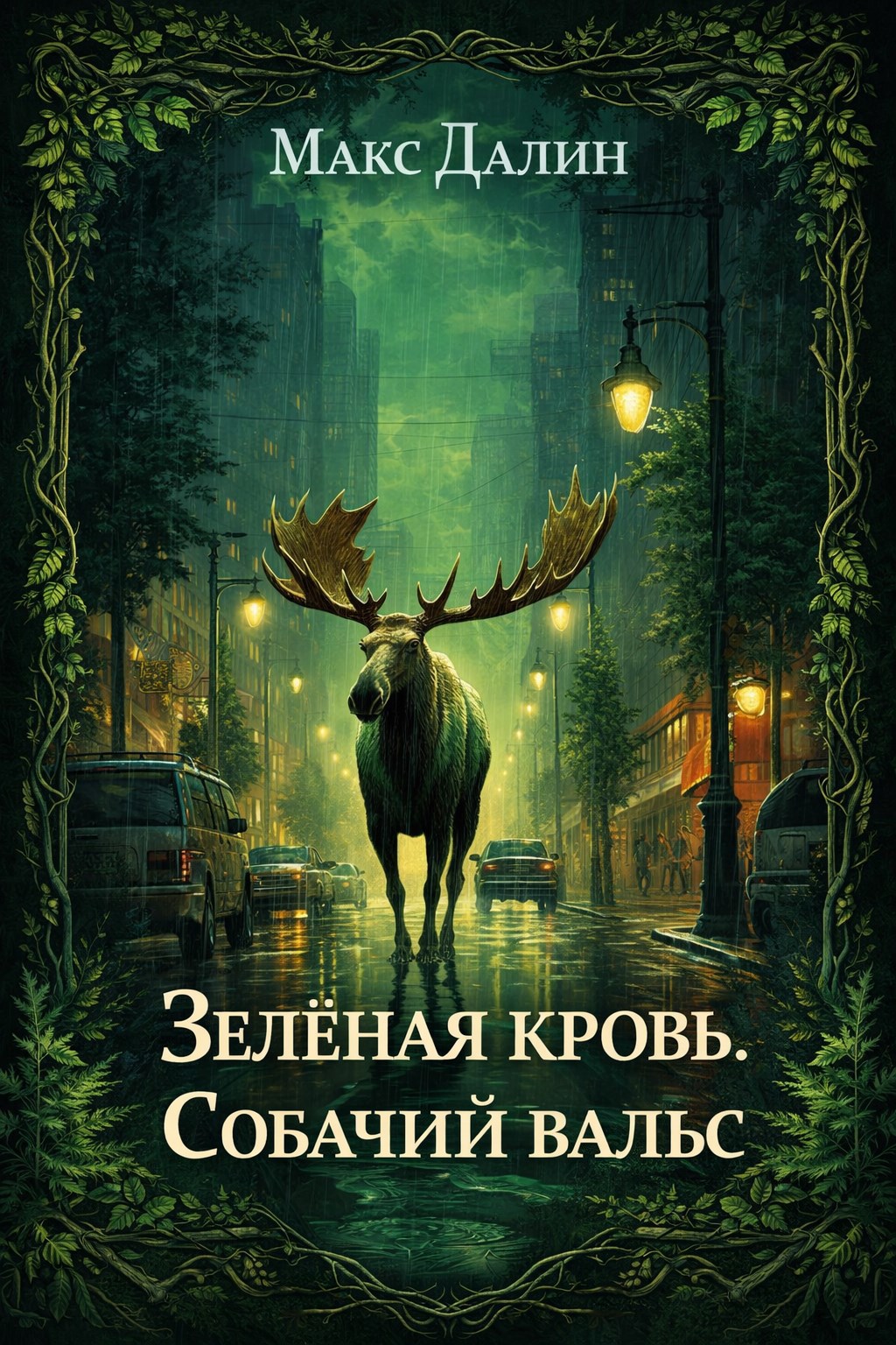 Обложка книги Зелёная кровь. Собачий вальс