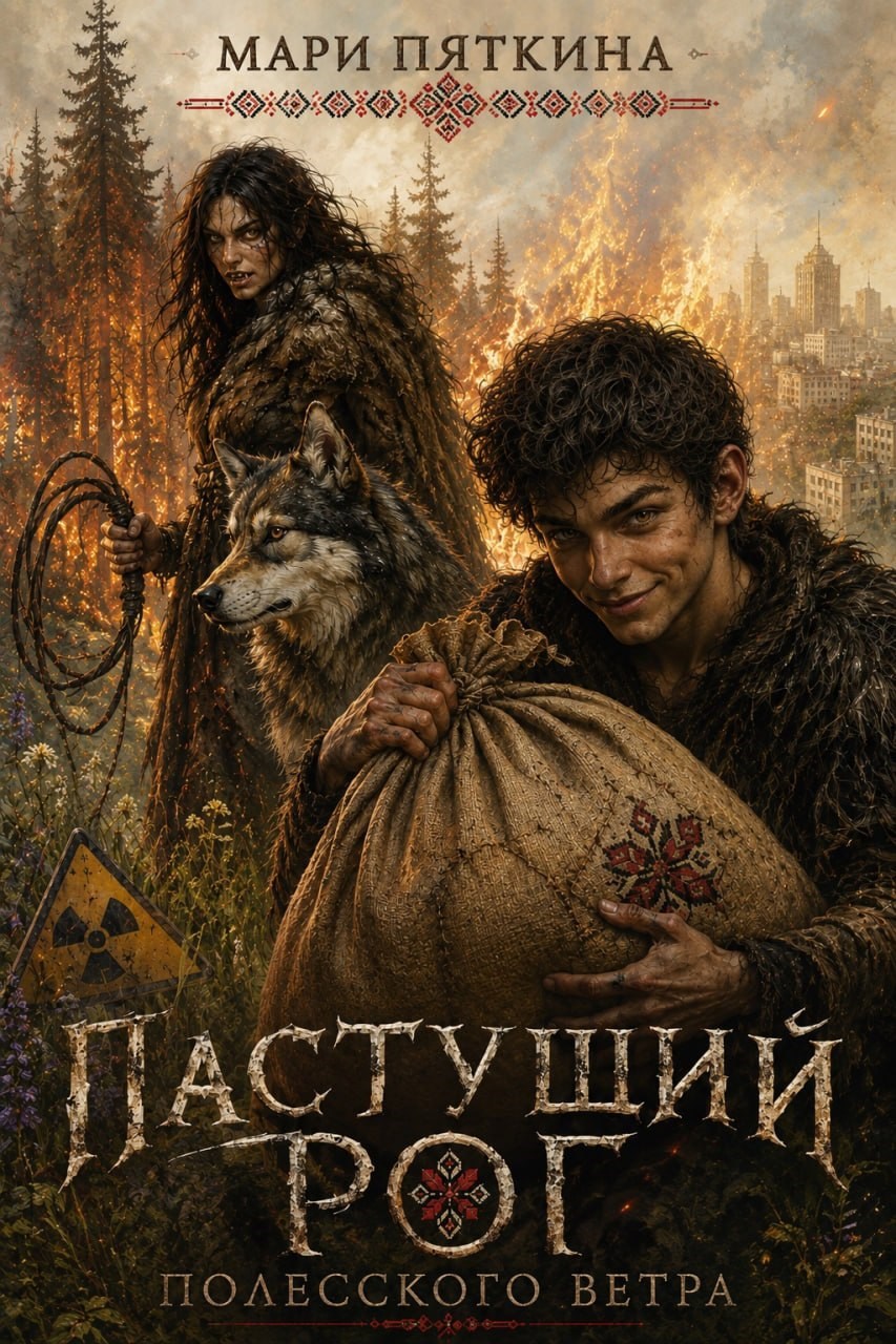Обложка книги Пастуший рог полесского ветра