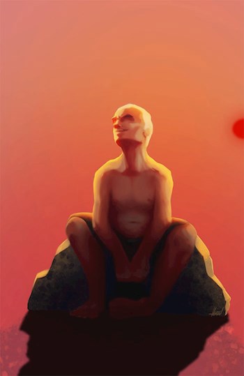 Обложка книги Спящий бог