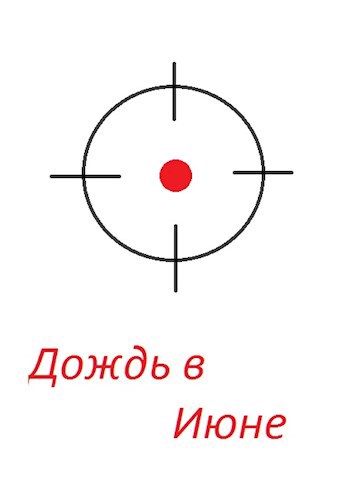 Обложка книги Дождь в июне