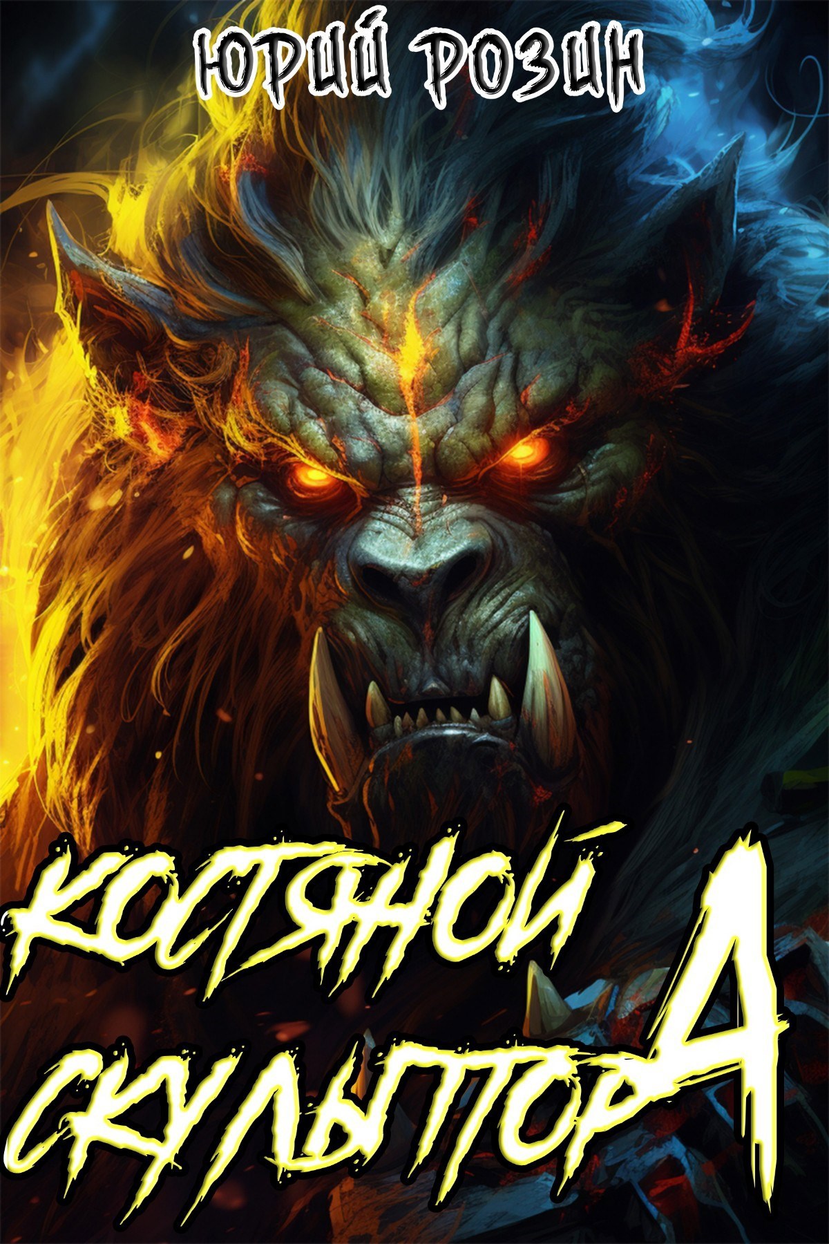 Обложка книги Костяной Скульптор. Том 4
