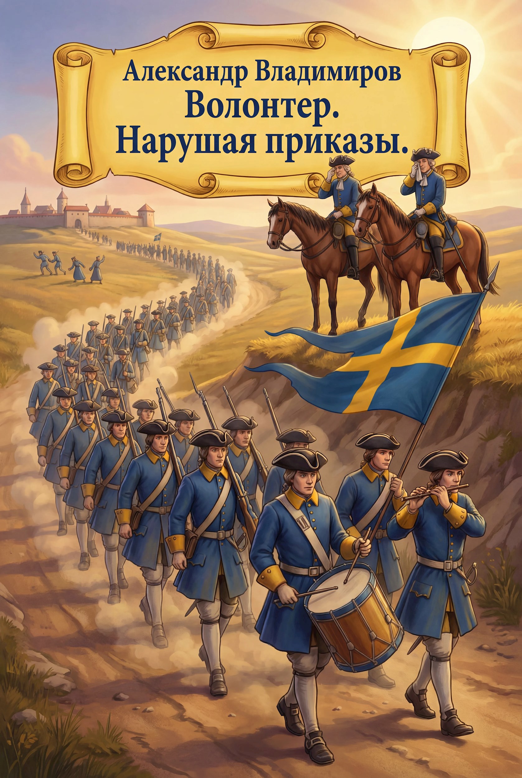 Обложка книги Волонтер. Нарушая приказы