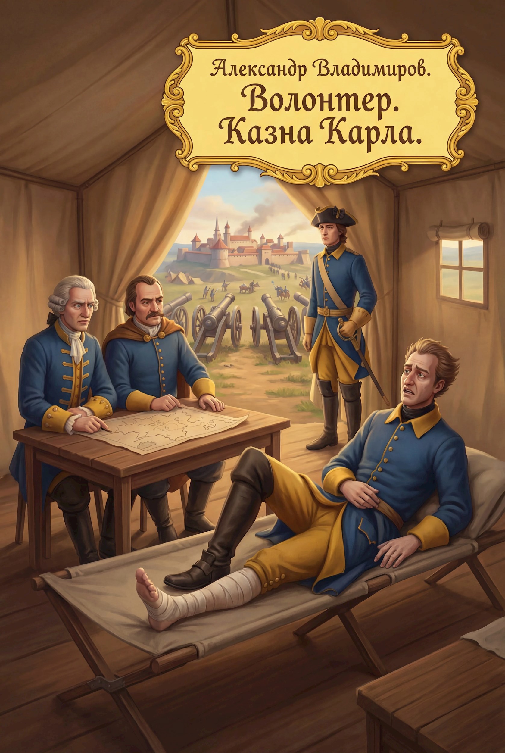 Обложка книги Волонтер. Казна Карла