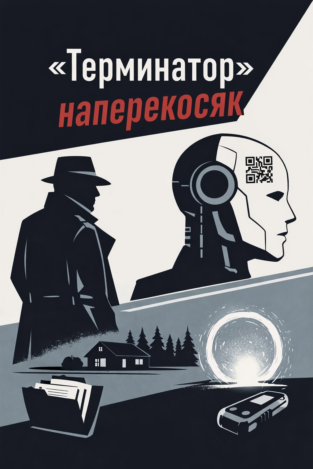 Обложка книги «Терминатор» наперекосяк