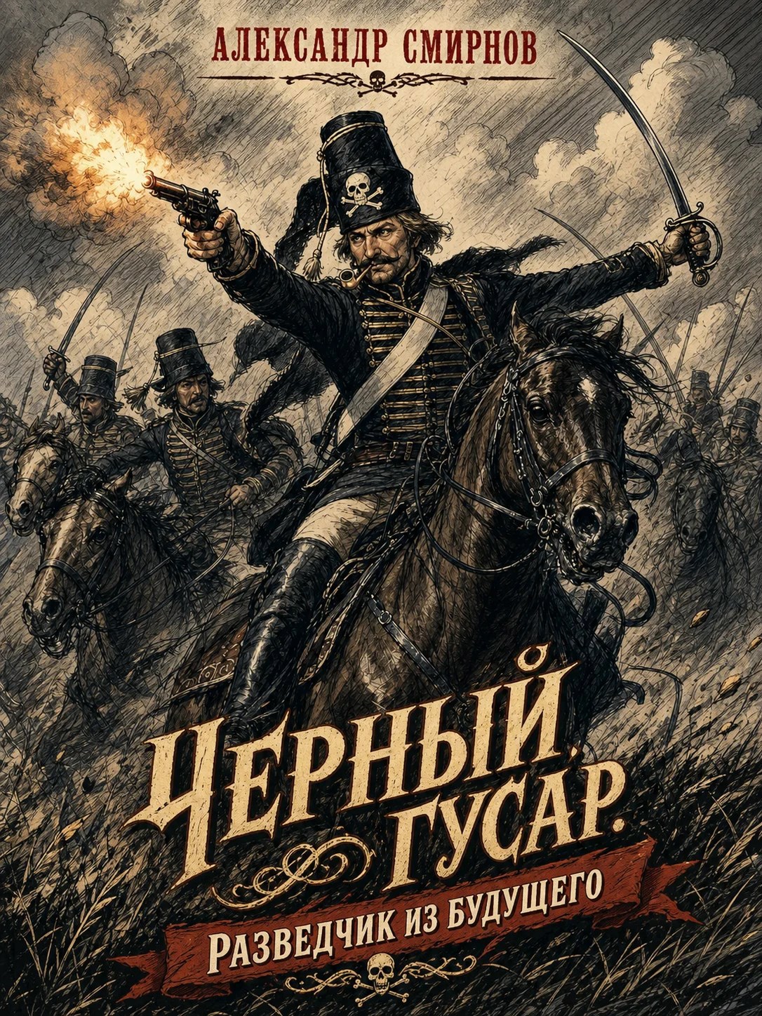 Обложка книги Черный гусар. Разведчик из будущего