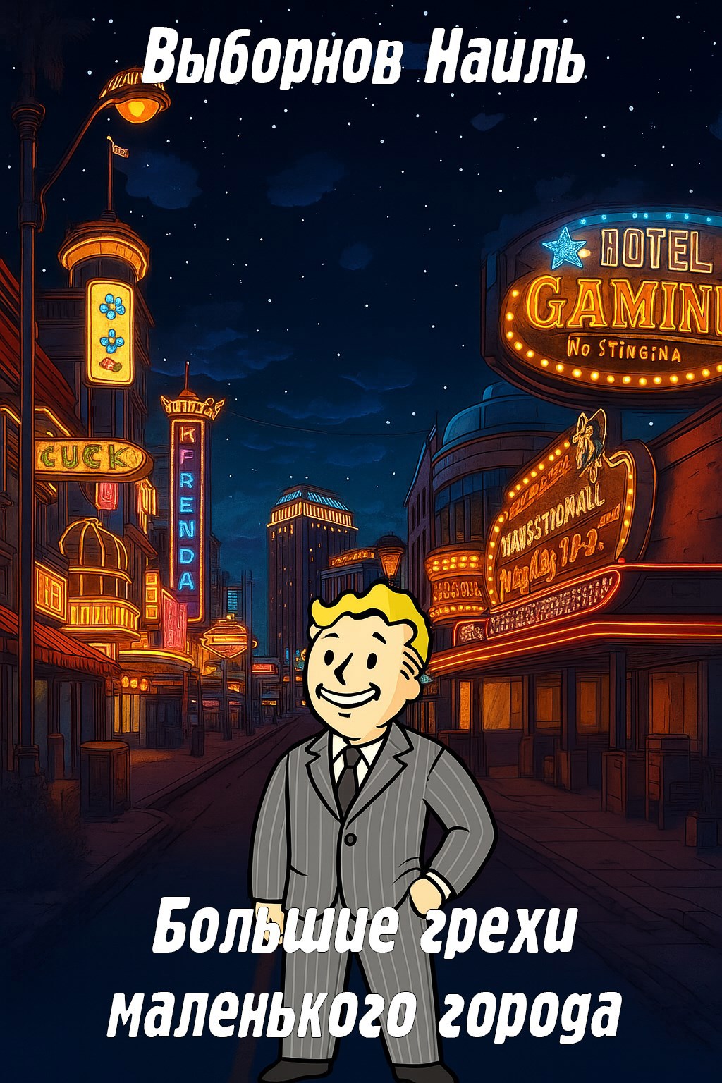 Обложка книги Fallout: Большие грехи маленького города