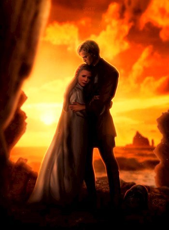 Обложка книги Прощание с Силой. Альтернативный IX Эпизод Star Wars