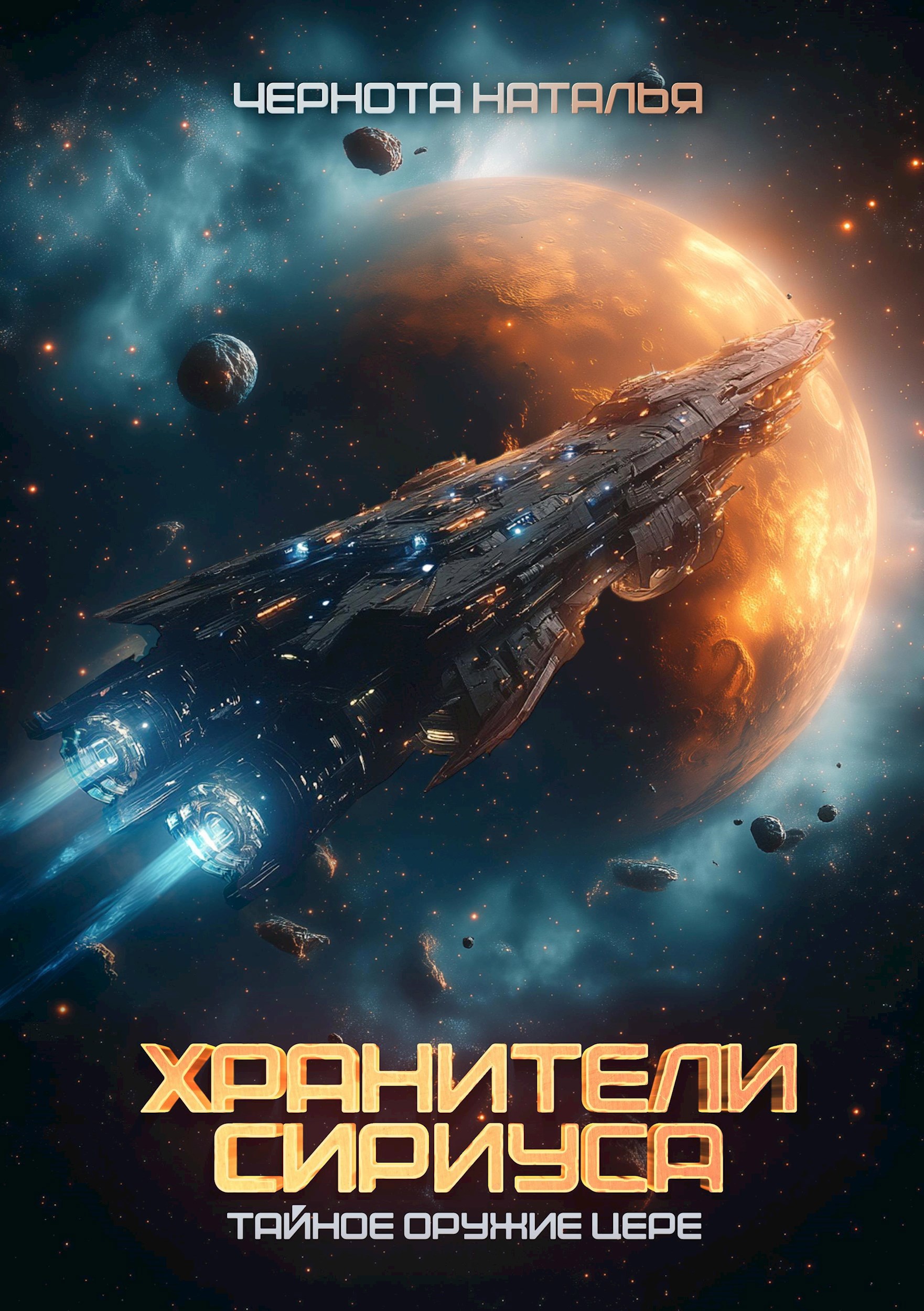 Обложка книги Хранители Сириуса "Тайное оружие Цере"