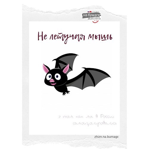 Обложка книги Не летучая мышь