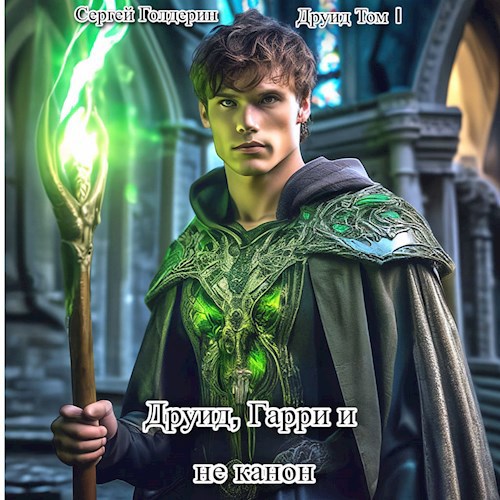 Обложка книги Друид, Гарри и не канон.