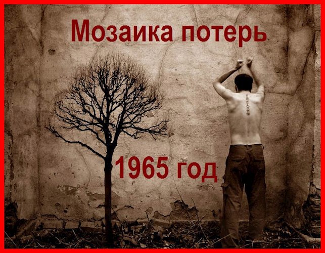 Обложка книги Мозаика потерь 3 Попаданец в себя, 1965 год