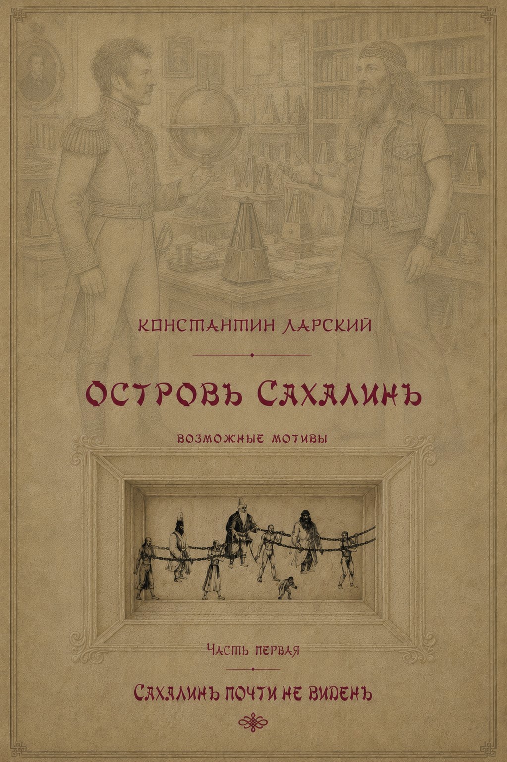 Обложка книги ОСТРОВЪ САХАЛИНЪ ​возможные​ мотивы. Часть первая. Сахалинъ почти не виденъ
