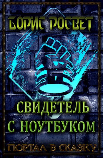 Обложка книги Свидетель с ноутбуком