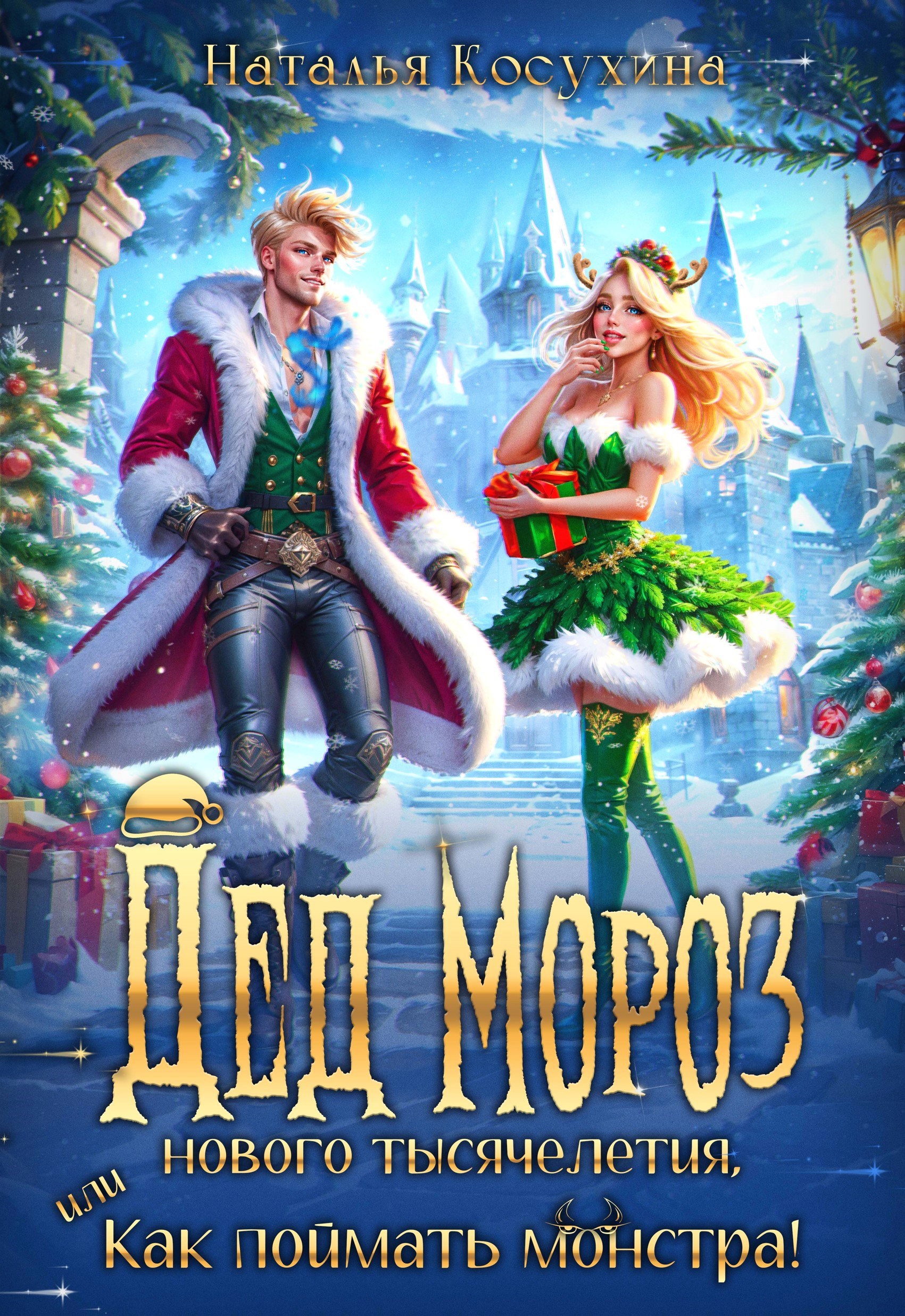 Обложка книги Дед мороз нового тысячелетия, или Как поймать монстра!