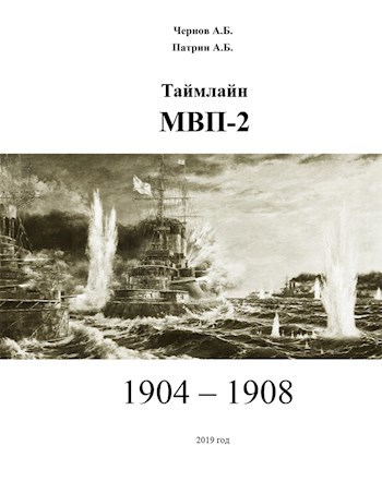 Обложка книги Таймлайн Мира "МВП-2" (1904-1908)