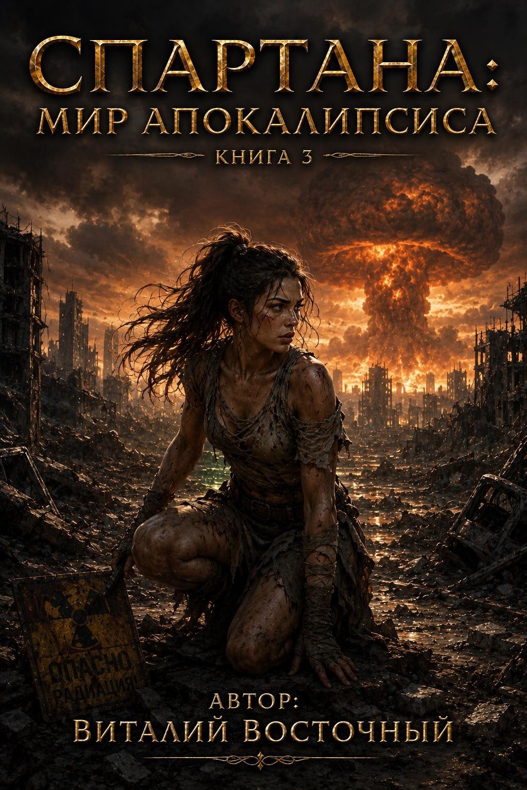 Обложка книги Спартана - Мир апокалипсиса