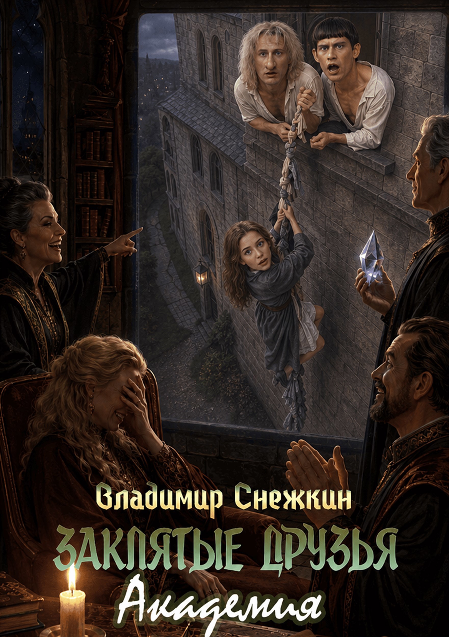Обложка книги Заклятые друзья. Книга 1. Академия
