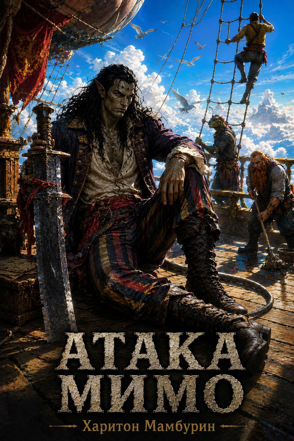 Обложка книги Книга пятая. Атака мимо