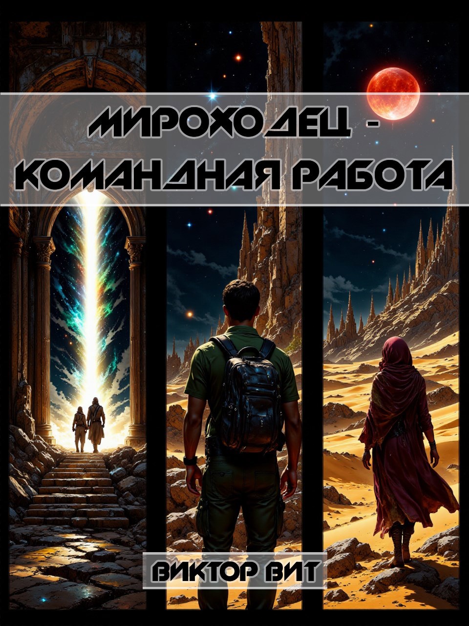 Обложка книги Мироходец - Командная Работа