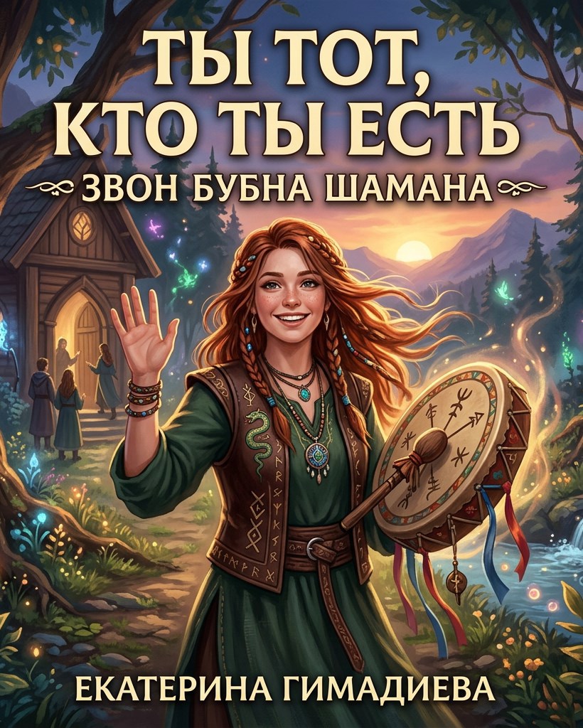 Обложка книги Ты тот, кто ты есть. Звон бубна Шамана.