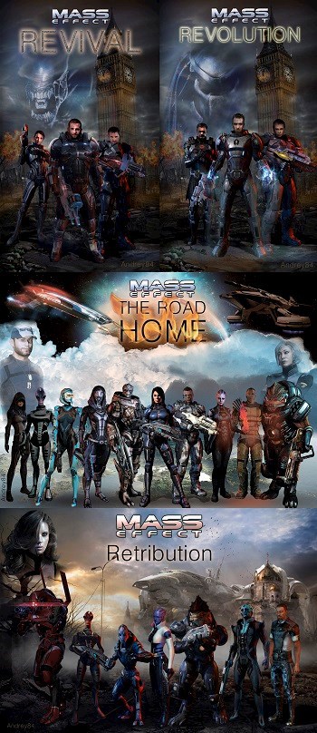 Обложка книги Mass Effect: Возрождение