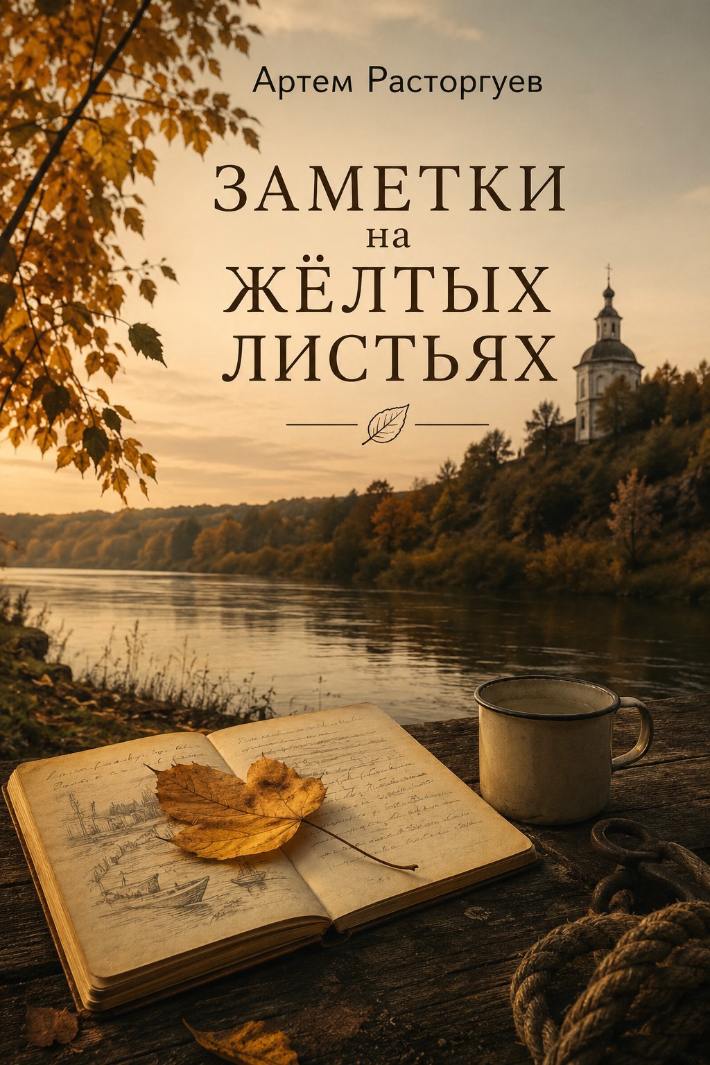 Обложка книги Заметки на жёлтых листьях
