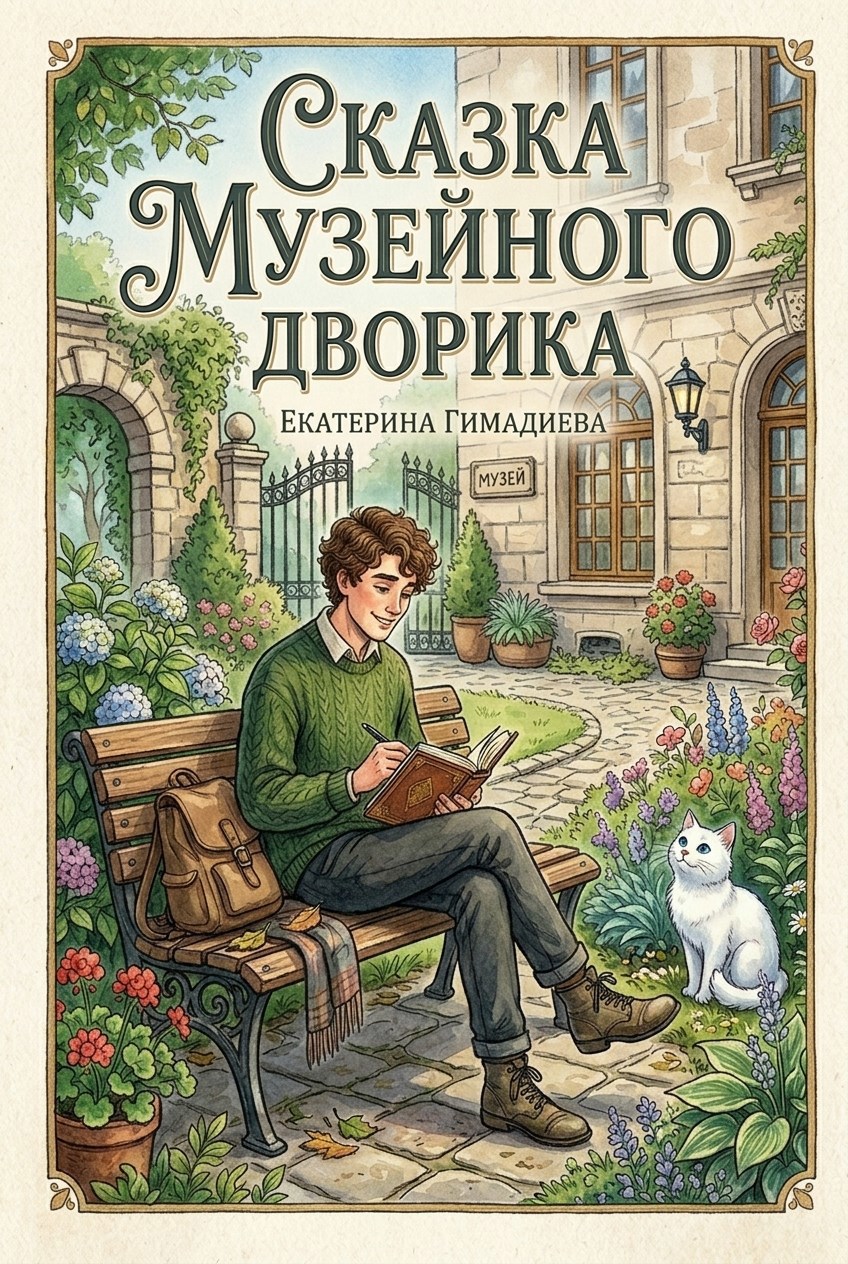Обложка книги Сказка музейного дворика