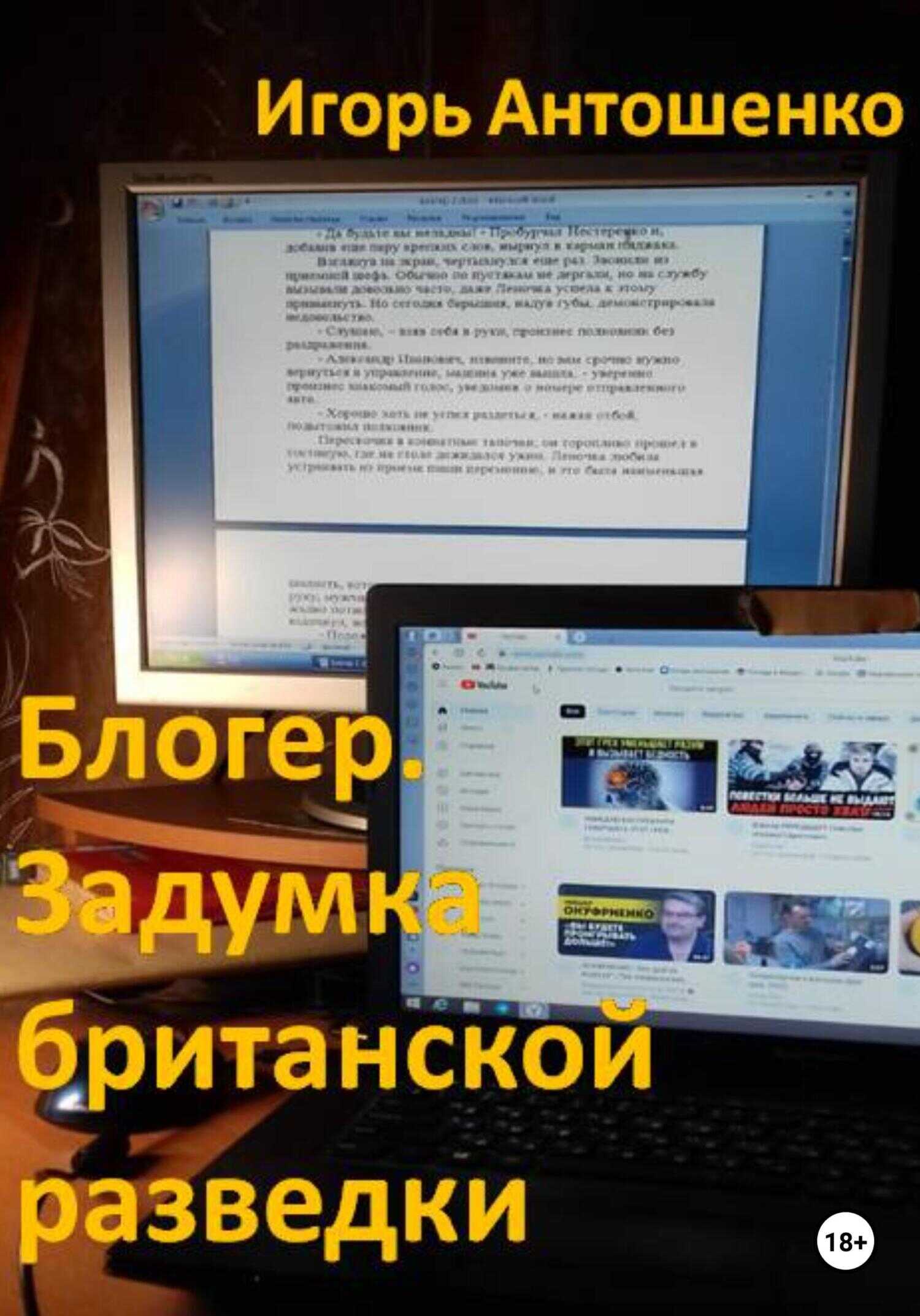 Обложка книги Блогер. Задумка британской разведки