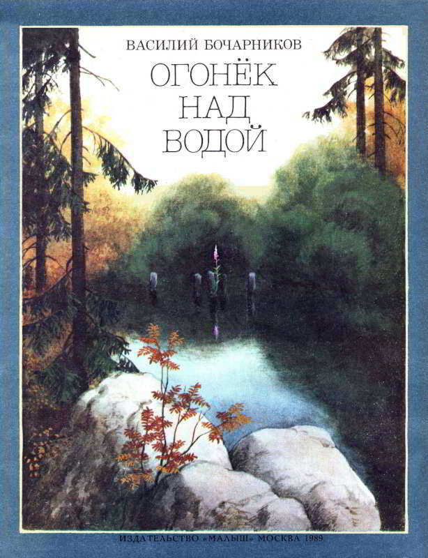 Обложка книги Огонёк над водой