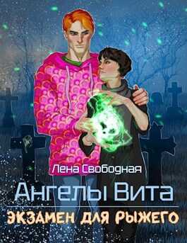 Обложка книги Ангелы Вита: экзамен для рыжего