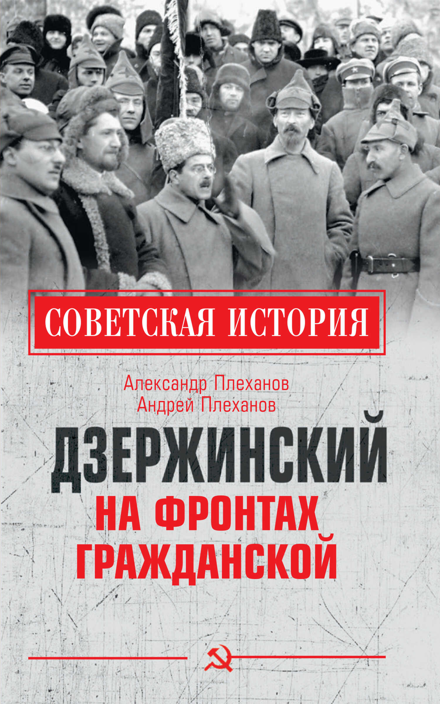 Обложка книги Дзержинский на фронтах Гражданской
