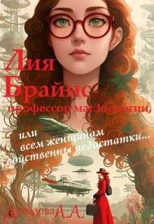 Обложка книги Лия Брайнс – профессор магзоологии.