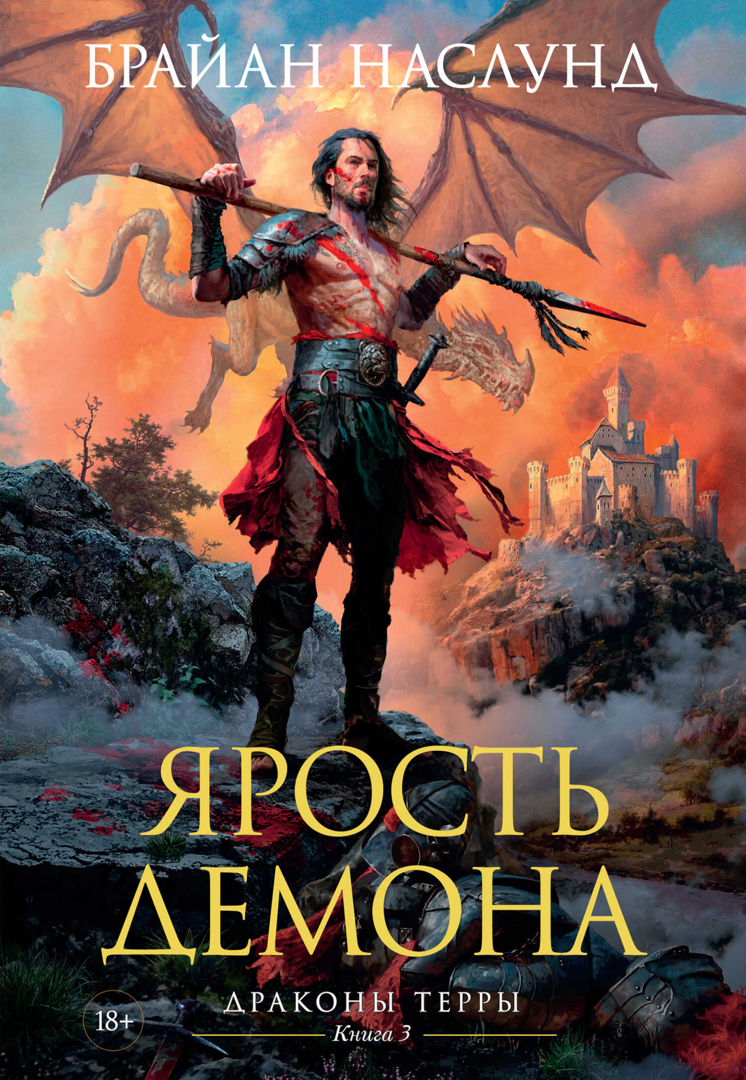 Обложка книги Ярость демона
