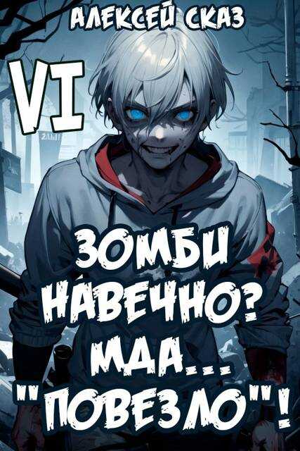 Обложка книги Я Зомби Навечно? Мда… "Повезло"!