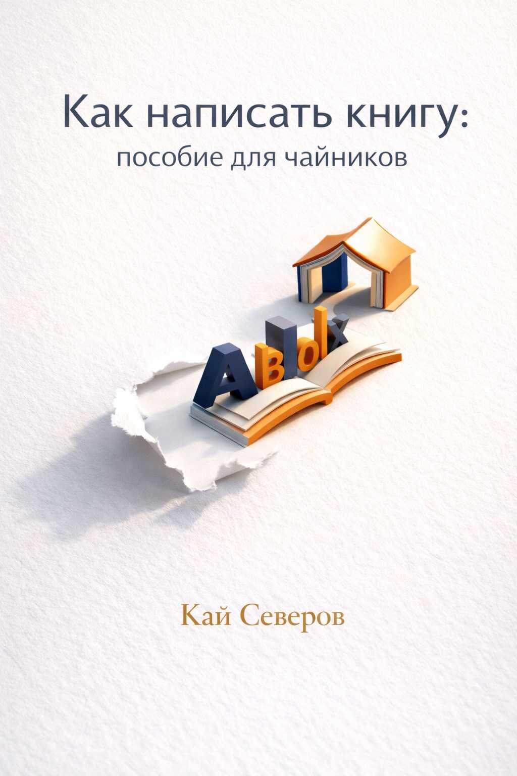 Обложка книги Как написать книгу