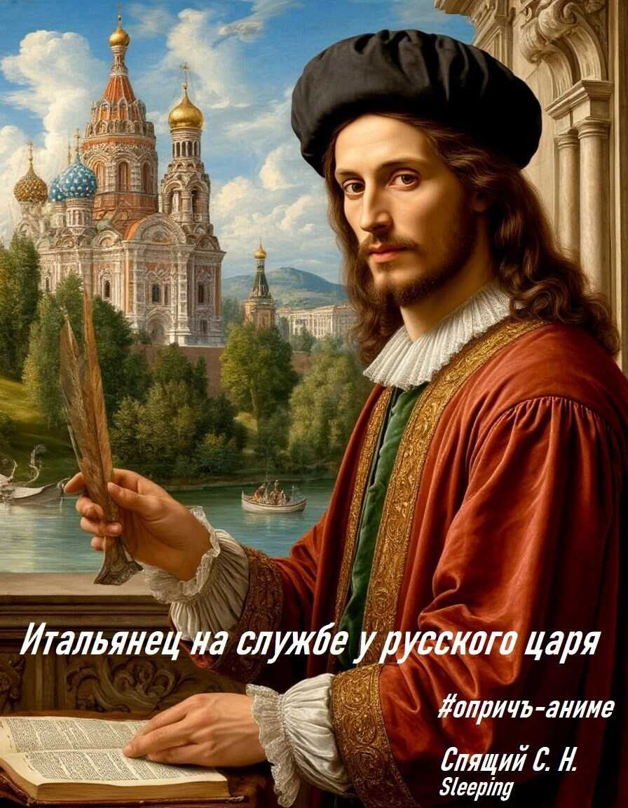 Обложка книги Итальянец на службе у русского царя