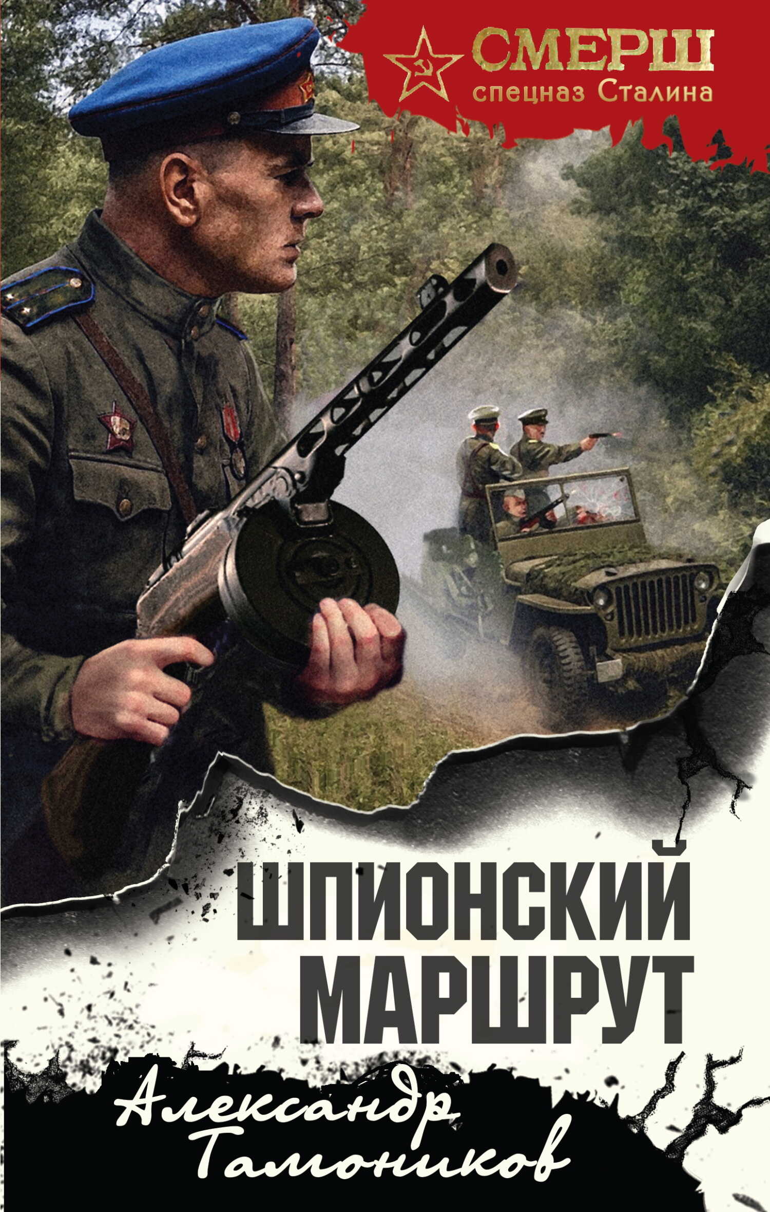 Обложка книги Шпионский маршрут