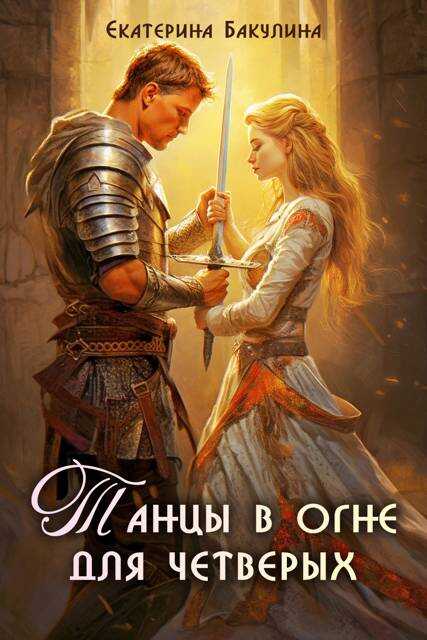 Обложка книги Танцы в огне для четверых
