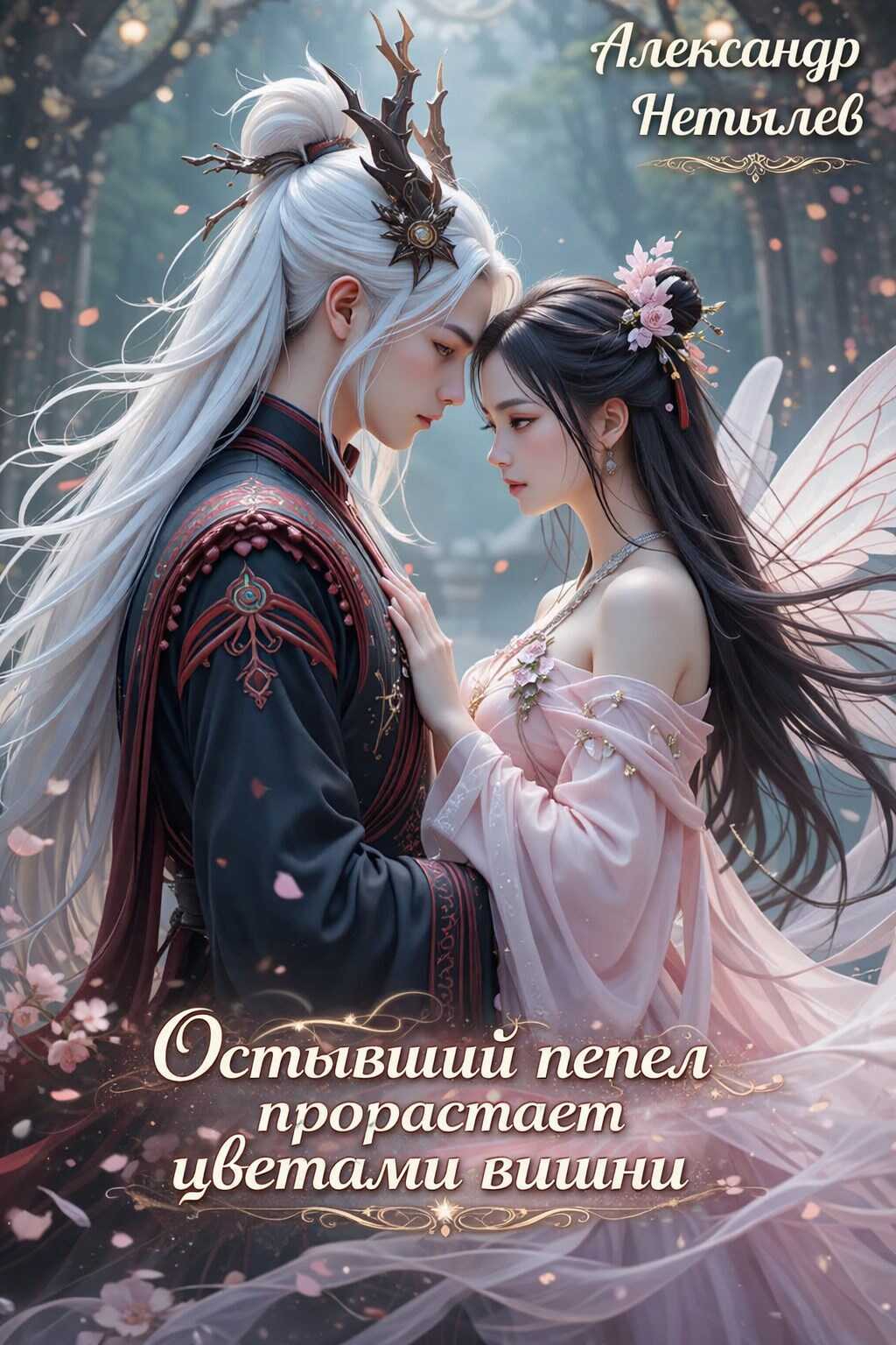 Обложка книги Остывший пепел прорастает цветами вишни