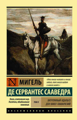Обложка книги Хитроумный идальго Дон Кихот Ламанчский. Т. II