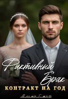 Обложка книги Фиктивный брак. Контракт на год.