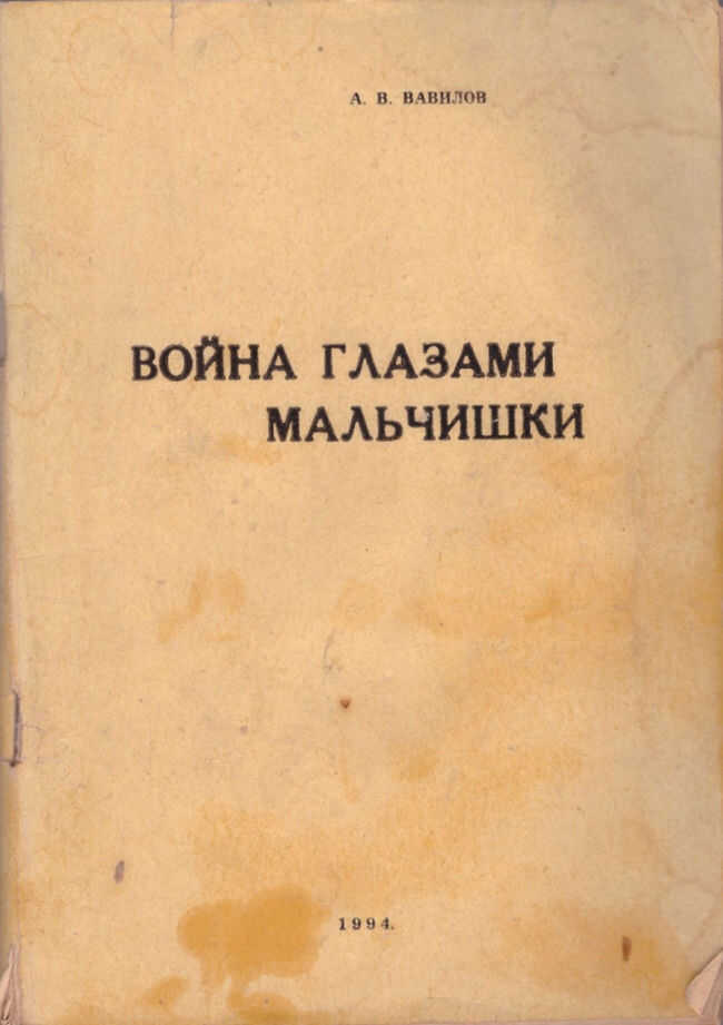Обложка книги Война глазами мальчишки
