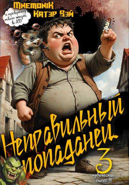 Обложка книги Неправильный попаданец 3