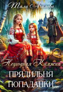 Обложка книги Неугодная княжна. Прядильня попаданки