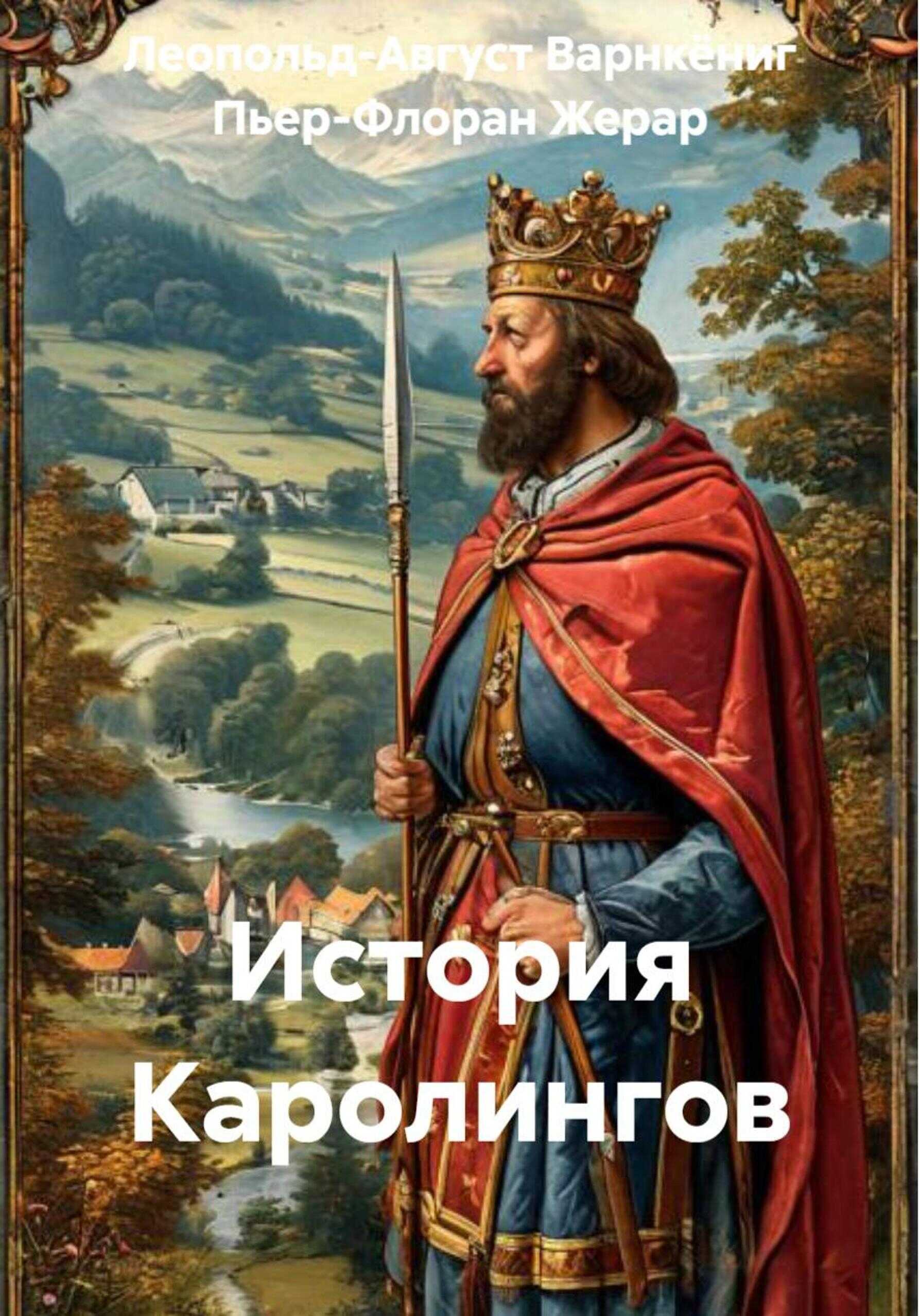 Обложка книги История Каролингов