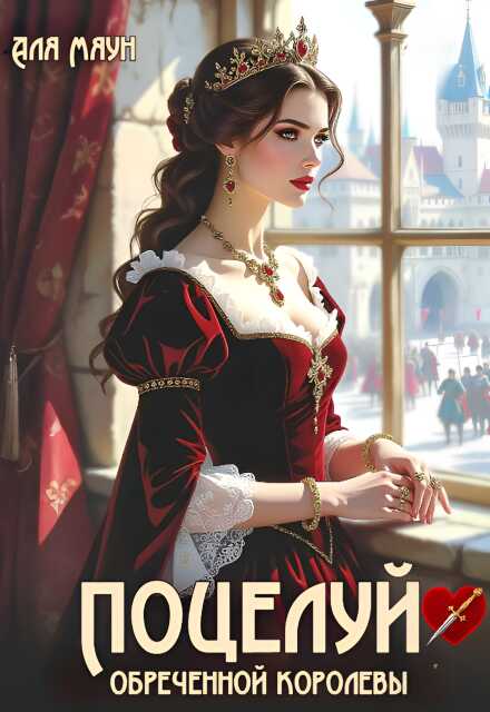 Обложка книги Поцелуй обреченной королевы