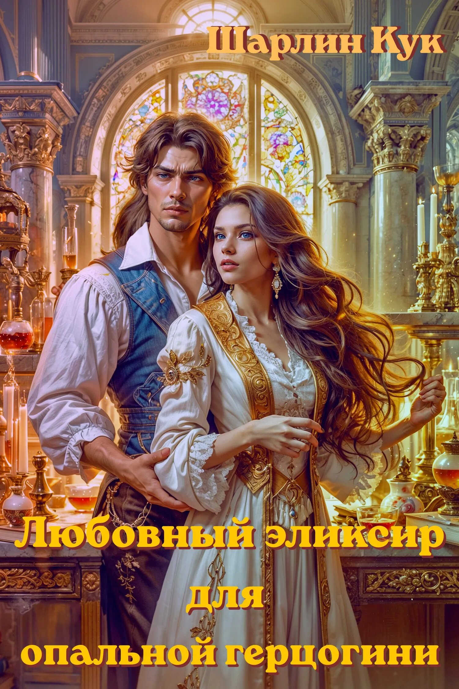 Обложка книги Любовный эликсир для опальной герцогини