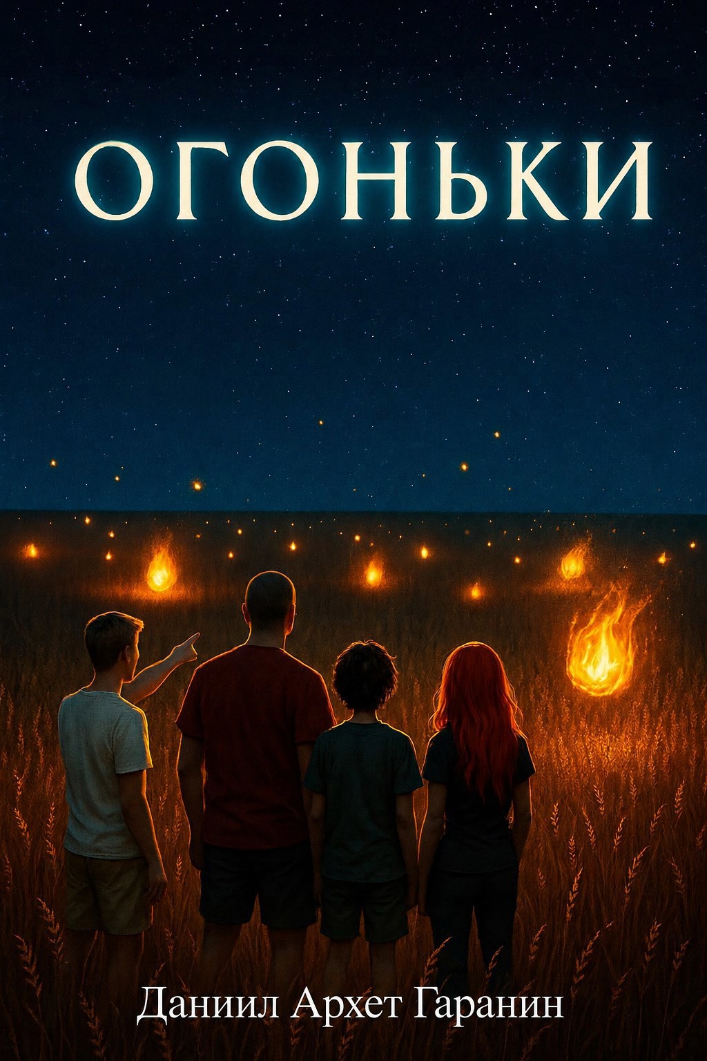 Обложка книги Огоньки