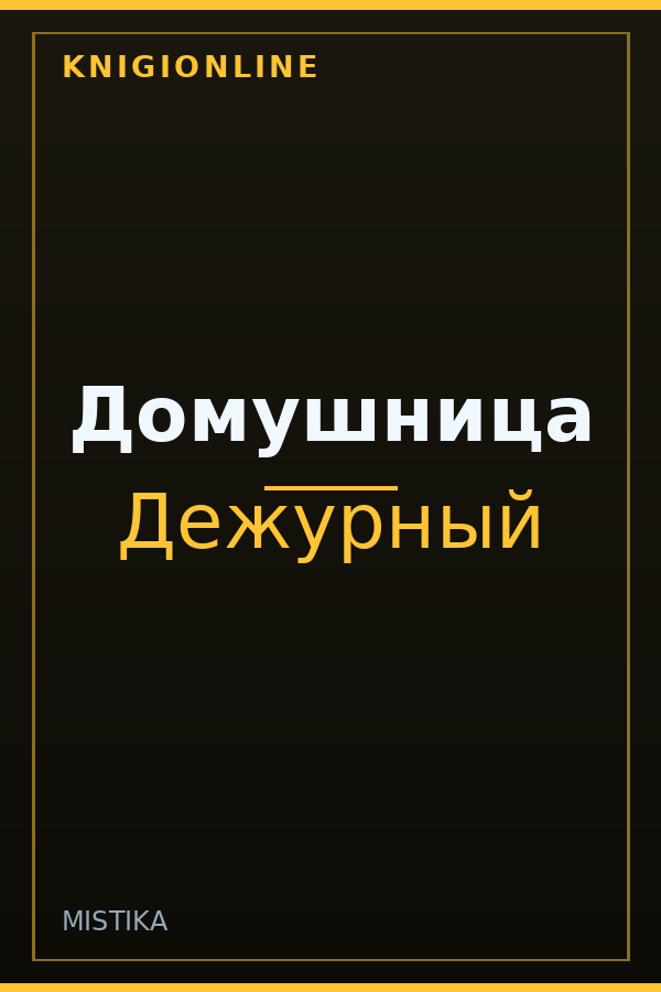 Обложка книги Домушница