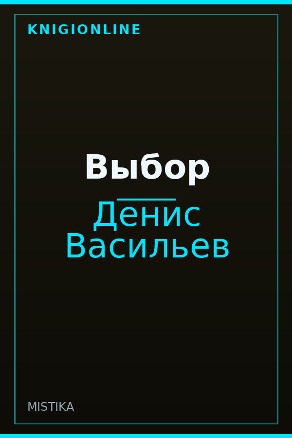 Обложка книги Выбор